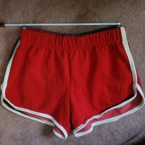 Brandy Melville Red Sweat Shorts